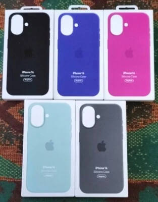 Funda de silicona Oficial con MagSafe iPhone 16 - Imagen 1 de 2