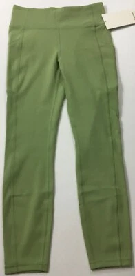 "Apretado para mujer Lululemon Invigorate 25"" LW5CQMS VTAG verde claro talla 10" Foto 1 de 4
