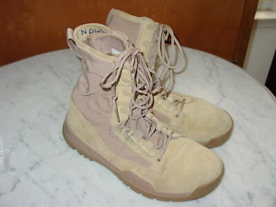 2016 Nike 8" SFB Special Field Botas Británicas Caqui/Desierto Talla 9.5 ¡Se venden como están! Foto 1 de 4