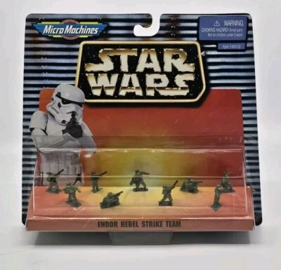 Star Wars Micro Machines 1997 Endor Rebel Strike Team x 9 Galoob nuevo Foto 1 de 4