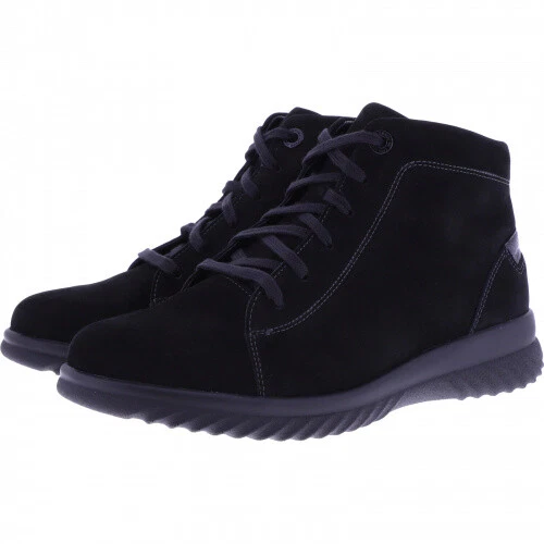 Ganter / Heike / Schwarz Softnubuk / Weite: H / Kalbsleder / 6-204562-0100 / Dam