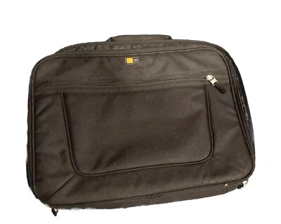 Bolsa de Computadora Case Logic 16" Negra Trabajo Escuela Cierre de Cremallera con Bolsillo Exterior Foto 1 de 4