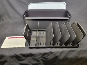 TUPPERWARE 1718-8 FOTOBEHÄLTER 14" x 4" mit TEILERN - Bild 1 von 7
