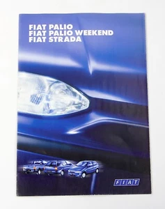 Fiat Palio - Fiat Weekend - Fiat Strada - Prospekt - Prospekt - Katalog selten - Bild 1 von 4