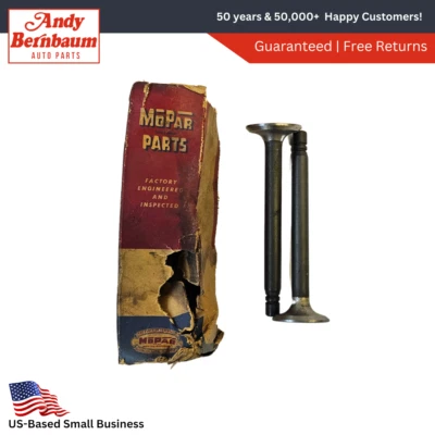 1954-1956 Dodge Truck 8 Cyl Exhaust Valve W/ Double Rocker Shaft NOS 1483516 - Image 1 of 4