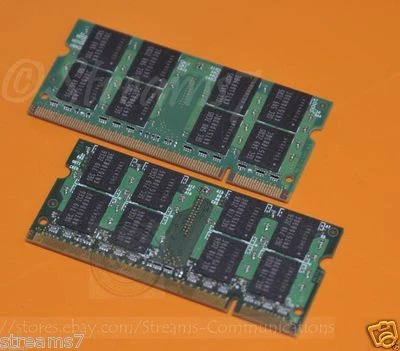 Memoria DDR2 de 4 GB (2x2 GB) para portátiles HP Pavilion serie dv9000 DV9205US Foto 1 de 4