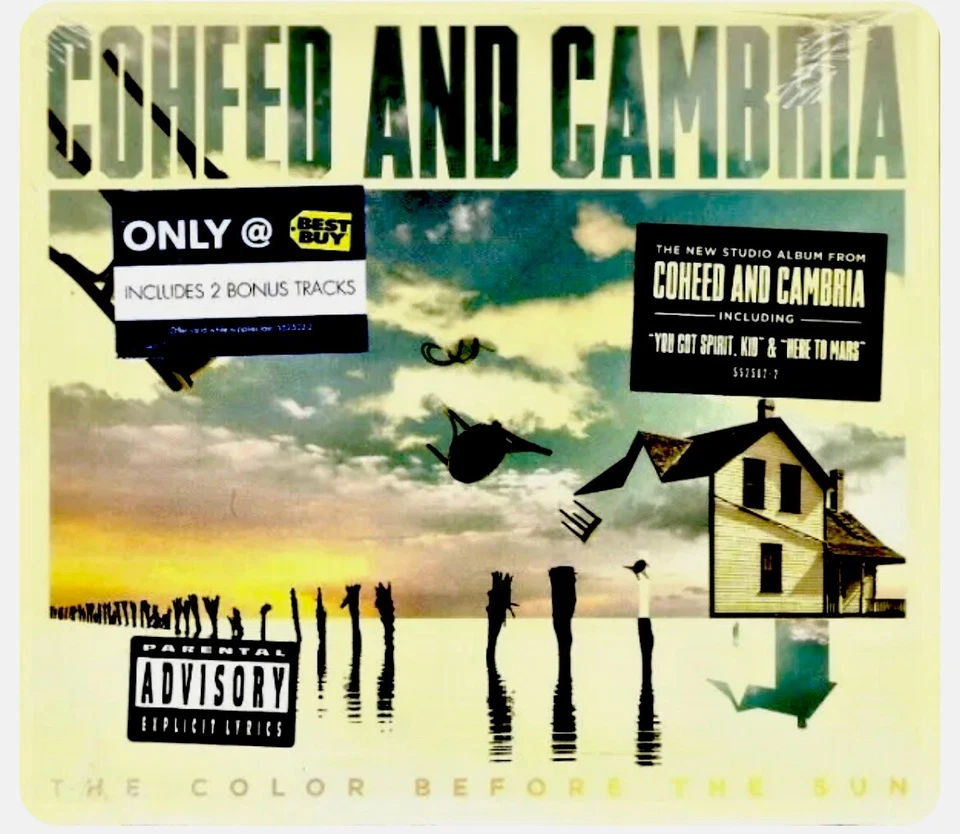 Color Before the Sun [Bonus Tracks] [Only @ Best Buy] [PA] by Coheed and Cambria (CD, Oct-2015, Atlantic (Label))