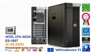 COMPUTER DELL T3600 XEON E5-1607 NVIDIA QUADRO 600 SSD 32 GB RAM WINDOWS 11 - Imagen 1 de 1