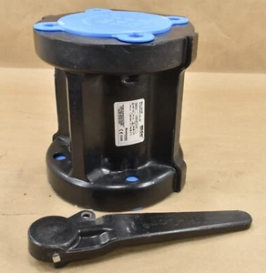Nil-Cor 3-300-ST-T-H-S , 3" , ANSI 150 Fiber Composite Ball Valve - Picture 1 of 6