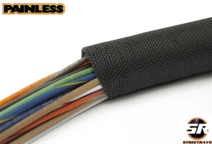 Painless Performance Wiring 1/2 inch Classic Braid 10 ft Wire Wrap - 70958 - Picture 1 of 1