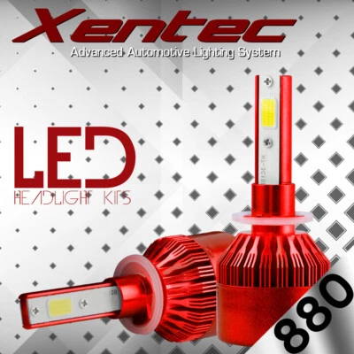 Комплект светодиодных противотуманных фар XENTEC 899 белые для Lincoln Navigator 1998-2002 годов выпуска - Изображение 1 из 4