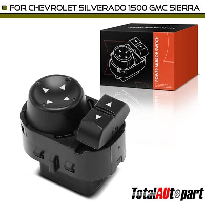 New Door Mirror Switch for Chevrolet Silverado 1500 2007-2014 GMC Sierra 2500 HD Foto 1 de 4