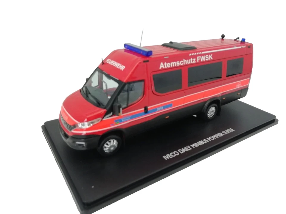 Iveco Daily MiniBus Pompieri - Eligor 1/43