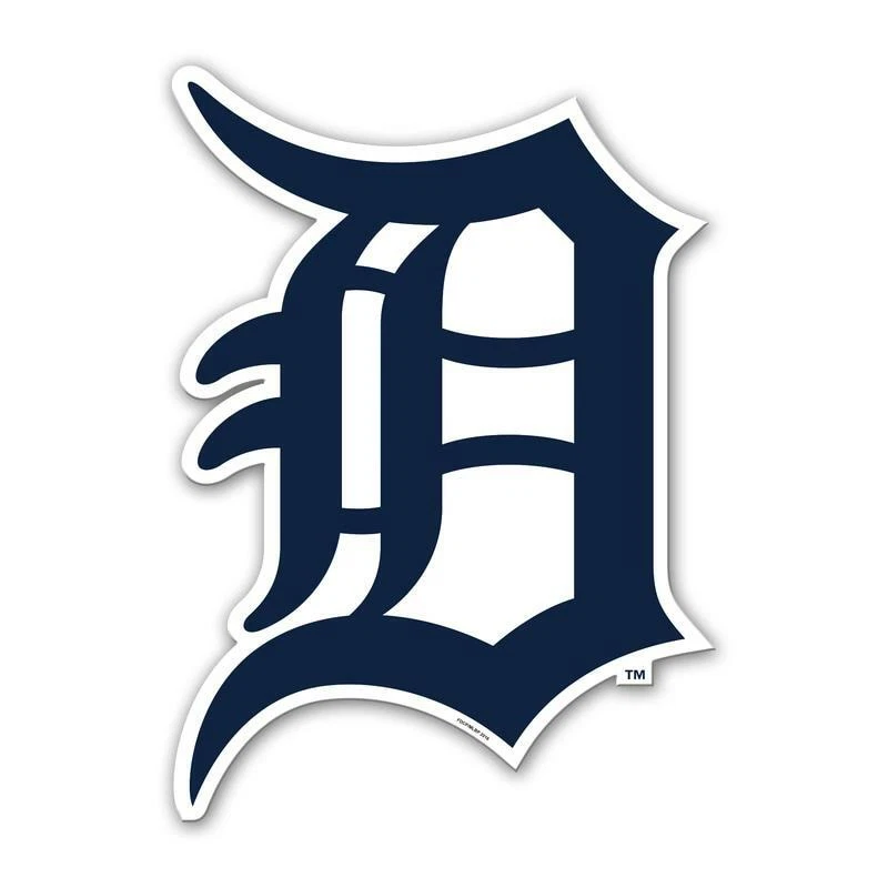 Автомобильный магнит Detroit Tigers Alternate 12 дюймов [новый] наклейка с эмблемой MLB - Изображение 1 из 1