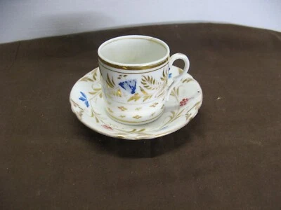Tasse litron ancienne en porcelaine de Paris vers 1880 - Photo 1/4