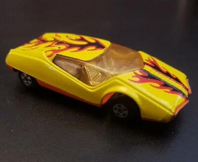 🔥🔥 MATCHBOX LESNEY SUPERFAST #33 DATSUN 126X FLAMING TAMPO NM🔥🔥 - Image 1 of 4