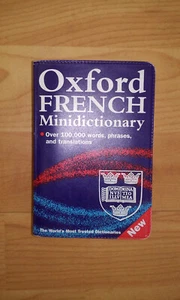 Oxford French Minidictionary Over 100000 words... fast ungelesen Sehr Gut!!!  - Bild 1 von 2