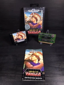 Sword of Bermilion (Sega Genesis, 1990) CIB, auténtica y probada - Imagen 1 de 13
