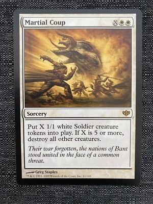 [1x] Martial Coup [x1] Conflux Near Mint, English - MTG Magic - Image 1 of 2
