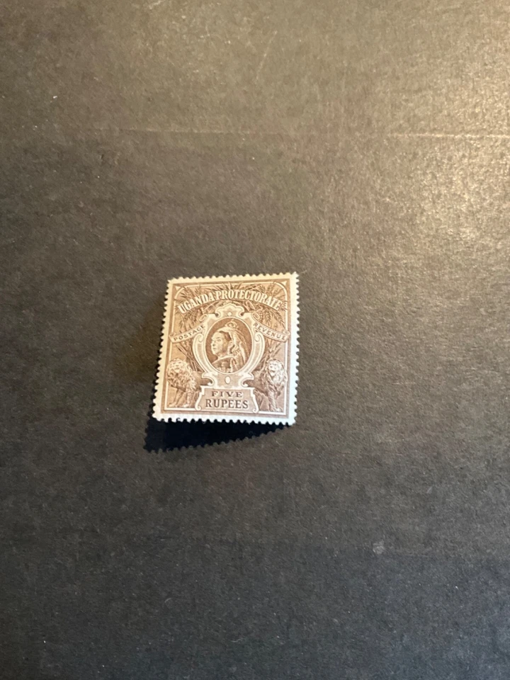 Stamps Uganda 76 hinged - Image 1 of 1