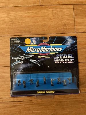Micro Machines Star Wars Imperial Officers 9 mini micro figuras Galoob 1996 - Imagem 1 de 2