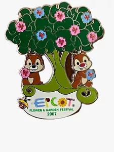 Epcot Flower & Garden Festival 2007 Chip n Dale - LE5000 - Picture 1 of 2