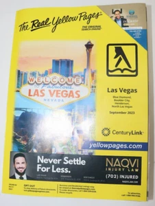 Las Vegas Nevada Yellow pages Phone Book Sept 2023 E5173 - Picture 1 of 4