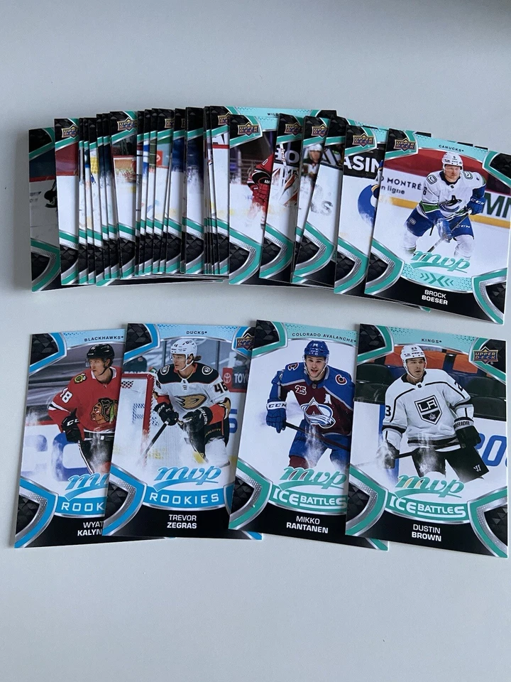 2021-22 upper deck mvp hockey singles ice battles rookies great condition - Image 1 of 1