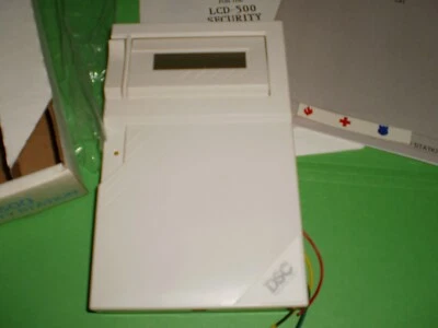 DSC LCD500 Keypad for Classic Series PC1500, PC1550, PC2500, PC3000 & More, NEW! - Image 1 of 4