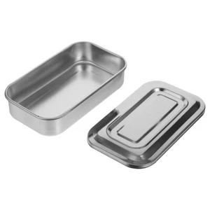 Vassoio 8 Pollici Acciaio Inox Piastra Utensili Sterilizzatore per Utensili Unghie - Foto 1 di 12