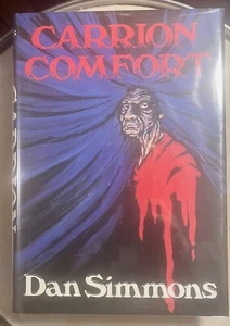 Dan Simmons. CARRION COMFORT. Dark Harvest, 1989. 1st HC/DJ. Signed Limited Ed! - Picture 1 of 4