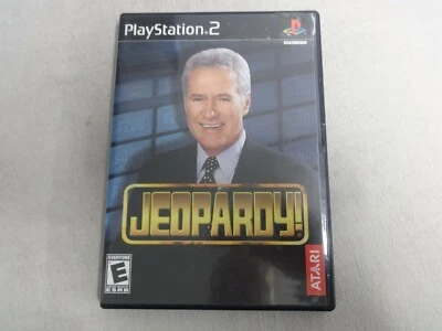 Jeopardy! Sony Playstation 2 PS2 Game Complete Free Ship - Image 1 of 3