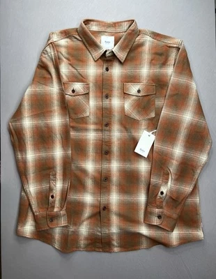 Camisa con botones de franela Katin para hombre sombra LS talla XXL - $89 Foto 1 de 4