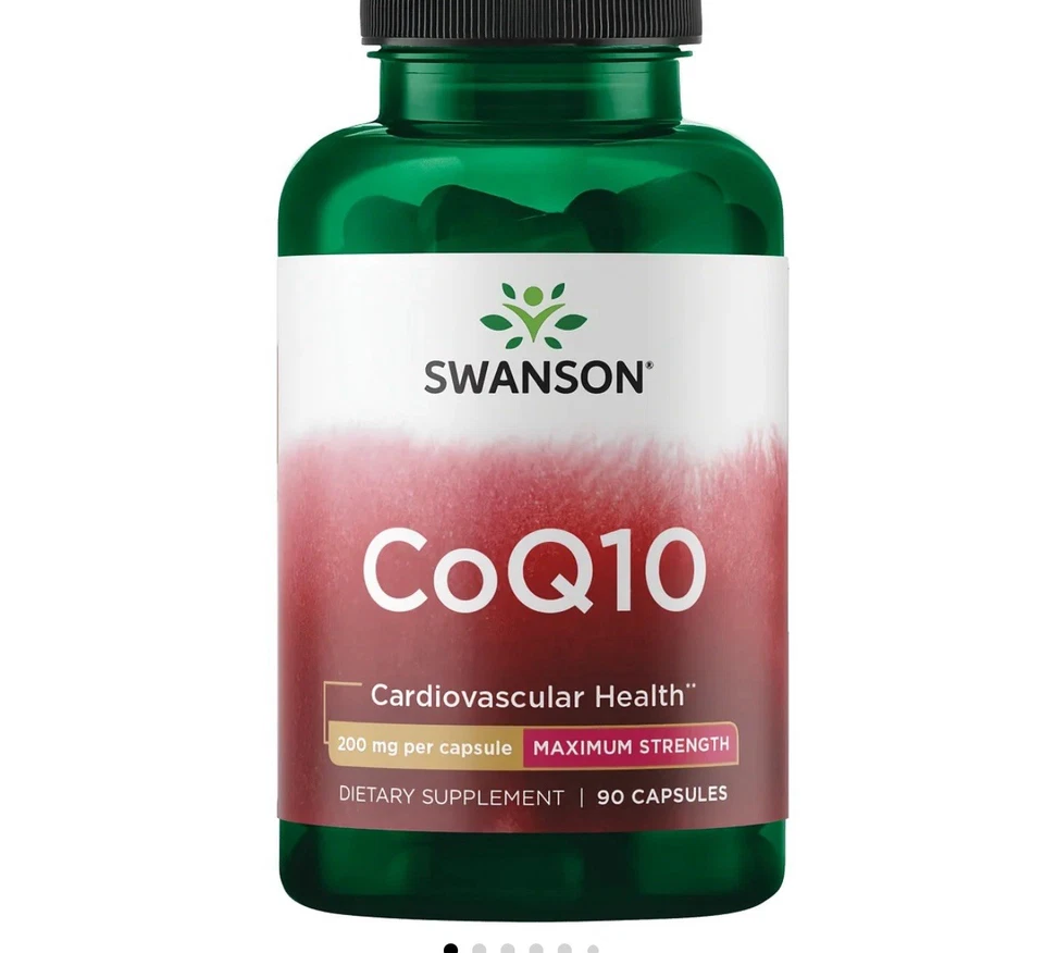 Swanson SWU035 Ultra CoQ10 Suporte à Saúde do Cérebro e Coração 200mg - 90 Cápsulas - Imagem 1 de 1