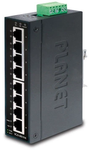 Planet IGS-801M IP30 Slim type 8-P Industrial - Image 1 of 1