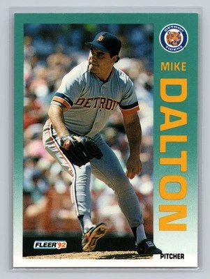 1992 Fleer - Mike Dalton #131 (RC) - Image 1 of 2