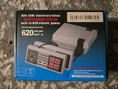 Mini Game Anniversary Edition Built-In Entertainment System w/ 620 Classic Games - Image 1 of 4