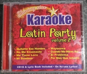 🎉Karaoke Latin Party 2 🎊 Karaoke CD+G Latin Fiesta 🥳 New Sealed😉 - Picture 1 of 2