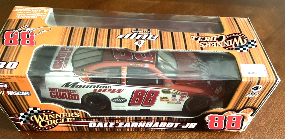 ✅🔥2008 Winners Circle Dale Earnhardt Jr. 88 Nascar 1:24 - Orange MT Dew Amp Car Foto 1 de 4