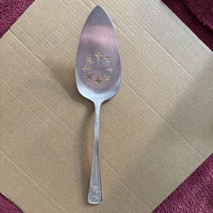 Rogers 1940 SILVER BELLE Pattern Pastry or Pie Server IS Silverplate 6021 - Bild 1 von 5
