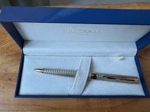 Lápiz Waterman L'Etalon plata maciza Basketweave GT NUEVO EN STOCK - Imagen 1 de 11