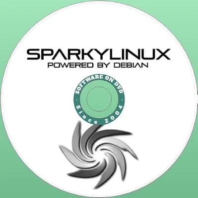 Latest New Release Sparky Linux XFCE OS Operating System for PC on DVD - Image 1 of 3