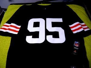 Myles Garrett #95 Cleveland Browns NFL Team Bekleidung Trikot JUNGE oder MÄDCHEN 14/16 NEU - Bild 1 von 4