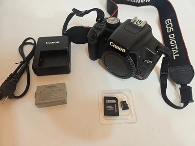 Cuerpo de cámara digital Canon EOS Rebel T1i 15,1 MP 500D SLR (¡obturador solo 9K!) Foto 1 de 4