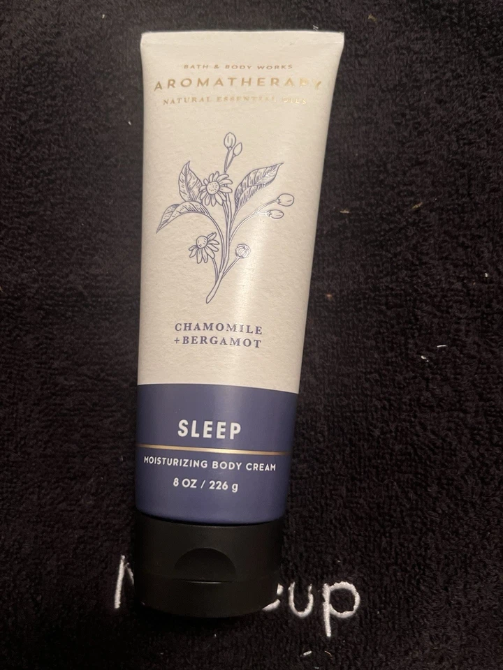Bath & Body Works Aromatherapy CHAMOMILE BERGAMOT Body Cream SLEEP 8 oz RARE - Image 1 of 1