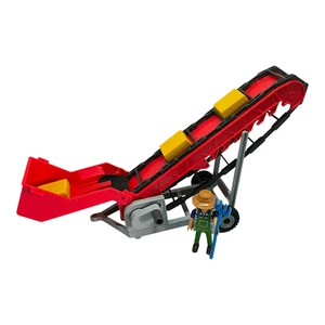 sympa Convoyeur à foin avec fermier 6132 Playmobil ( ferme , animaux ) - Imagen 1 de 1