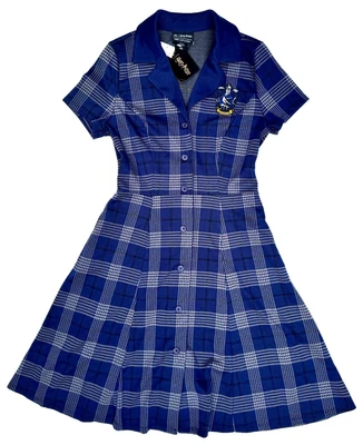 Her Universe Harry Potter Ravenclaw Hogwarts Plaid Dress Size MD, Plus Size 2 - Image 1 of 4