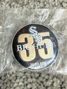 Prendedor de solapa de béisbol Frank Thomas Big Hurt Chicago White Sox #35 MLB nuevo - Imagen 1 de 3
