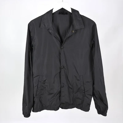 Acne Studios Tony Face PSS15 Black Nylon Jacket Size M - Image 1 of 4