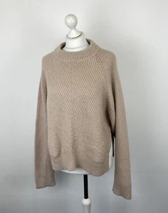 All Saints Oversized Jumper Tan Colour Size Medium Women’s - Picture 1 of 20